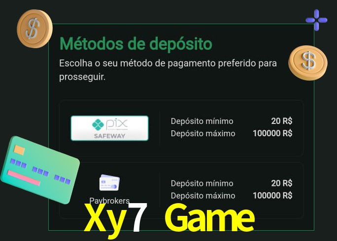 O cassino Xy7 Game oferece uma grande variedade de métodos de pagamento